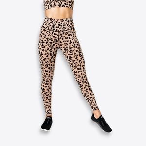 IVL Collective Women Into the Wild Active Legging Size 4 in Leopard